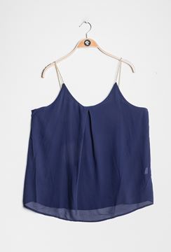 Picture of CUVY GIRL TANK TOP GOLD STRAP